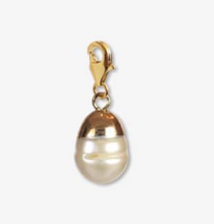 Eve Baroque Pearl Mix & Match Gold Clip Charms
